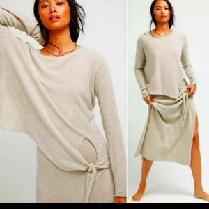 Free People Luxe Dahlia Cashmere Set
